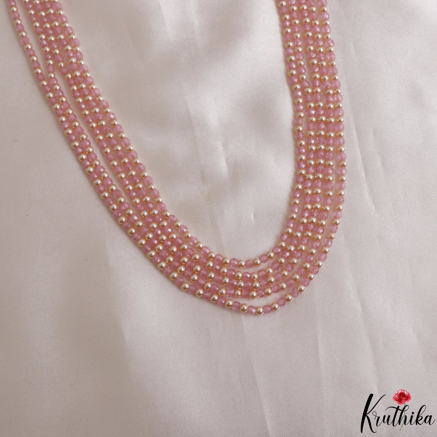 Elegant Multi Layer Pearl Bead Haaram LH2140 (Available In 5 Colors)