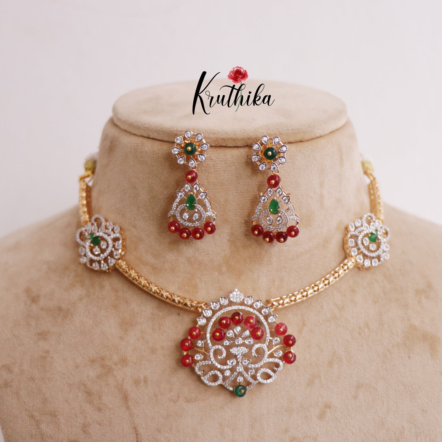 Simple CZ Hasli Necklace NC2272 (Available in 3 Colors)