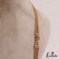Pretty Multi Layer Ruby Lakshmi Vintage Chandra Haaram with Side AD Pendant LH1907