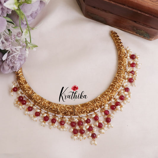 Beautiful Antique Hasli  Necklace Sets  NC2022(Available in 2 colours)