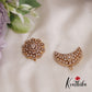 Elegant AD Floral Chandra Surya Hair Ornaments J301