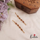 Elegant Kemp Lotus Earchains EC154 (Available In 2 Colors)