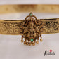 Beautiful Antique Nagas Lakshmi Peacock Motifs Hip Belt With Golden Bead Drops V327