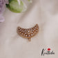 Elegant AD Floral Chandra Surya Hair Ornaments J301