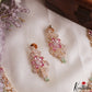 Gorgeous Floral Leaf Motifs CZ Victorian Necklace NC3126