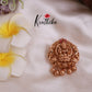 Premium Kemp Temple Lakshmi Jada Billa with Golden Beads J182