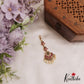 Elegant Floral Motifs Kemp Maang Tikka With Pearl Drops MT361