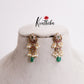 Classic Kemp Floral with Pearl Drops Earrings E797