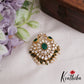 Stunning AD Floral Motifs AD Victorian Pendant Set PS286