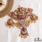 Grand 24K Gold-Inspired Antique Nagas Lakshmi Elephant Motifs Jadau Necklace NC3260 (Detachable Pendants)