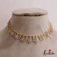 Trendy AD Flower Motifs Necklace NC2737