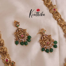 Premium Lakshmi Jadau Haaram LH1857 (Available in 2 Colours)
