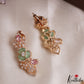Stunning Floral Leaf Motifs CZ Victorian Necklace NC3127