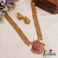 Stunning Antique Lakshmi Peacock Motifs Jadau Haaram LH2077