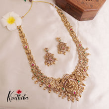 Premium Lakshmi Jadau Haaram LH1857 (Available in 2 Colours)
