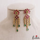 Trendy Floral Motifs Kemp Earrings E1196