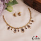 Trendy AD Leaf Motifs Choker NC2770 (Available In 3 Colors)