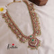 Royal Contemporary Kundan Jadau Pastel Beads Guttapoosalu Haaram LH1853