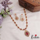 Sparkling CZ Teardrop Necklace NC2545 (Available In 3 Colors)