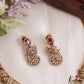 Sparkling Elephant Motifs CZ Victorian Necklace NC3234