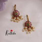 Beautiful Floral Earcuffs | upper earrings | Bugadi Earrings E662