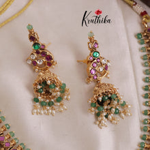 Royal Contemporary Kundan Jadau Pastel Beads Guttapoosalu Necklace NC1939