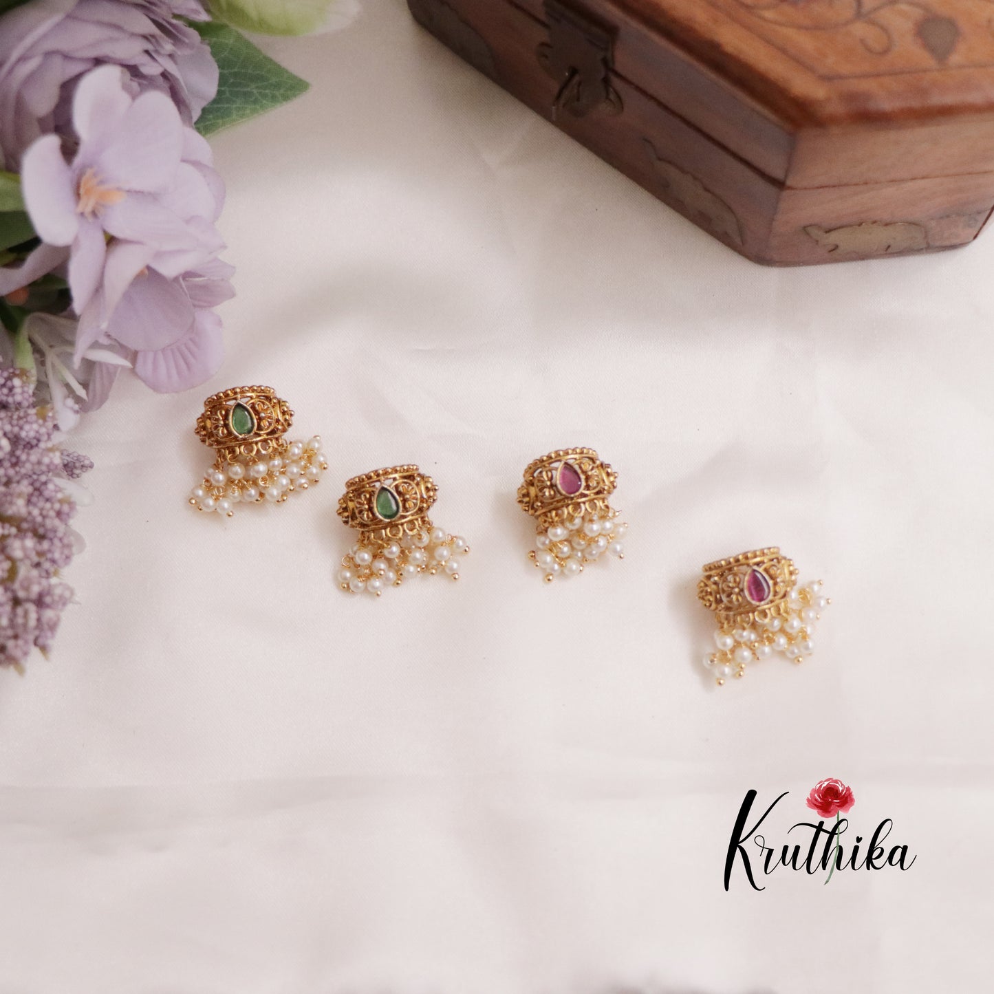 Classic Kemp Bugadi Earcuffs | upper earrings | Bugadi Earrings E666 (Available in 2 Colors)