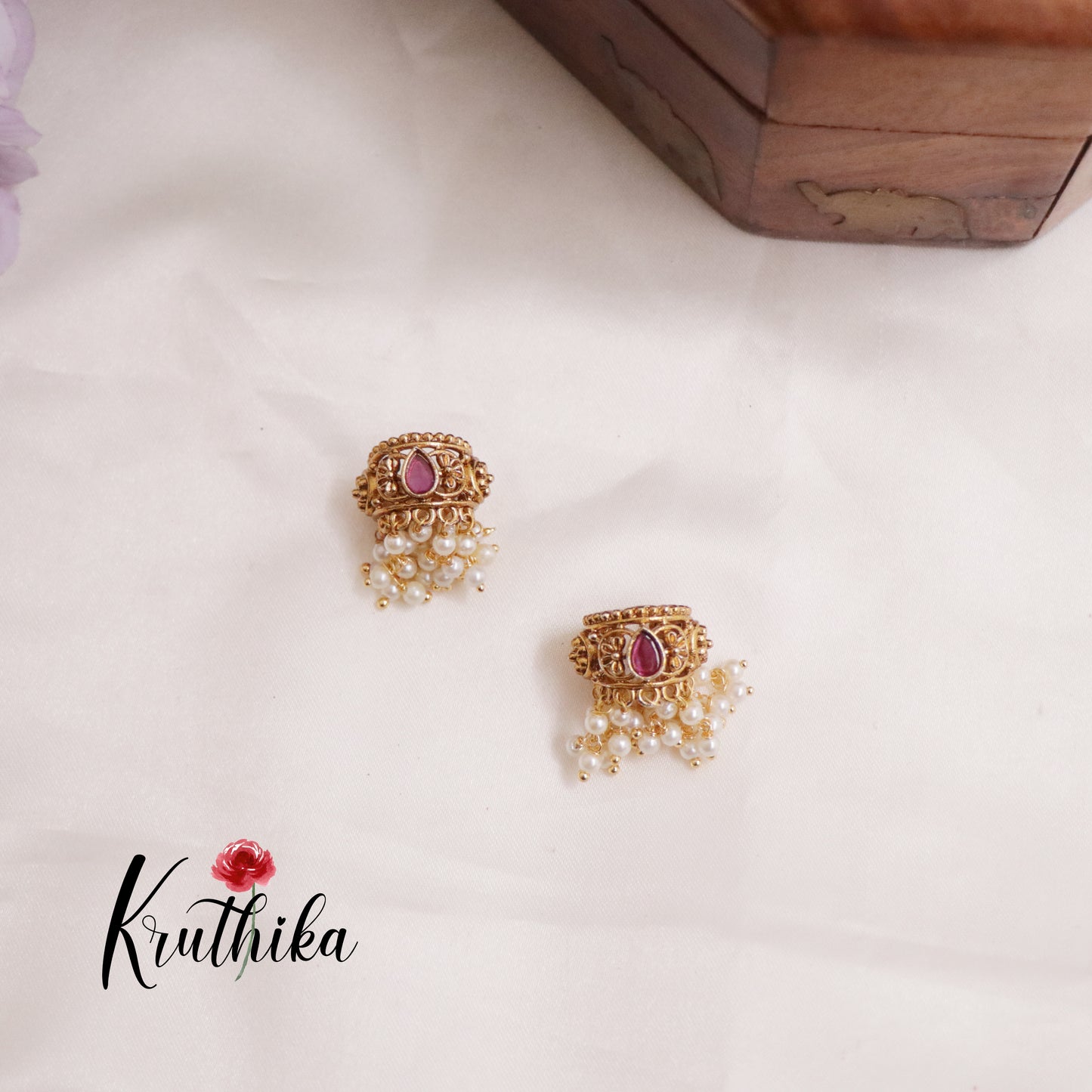 Classic Kemp Bugadi Earcuffs | upper earrings | Bugadi Earrings E666 (Available in 2 Colors)