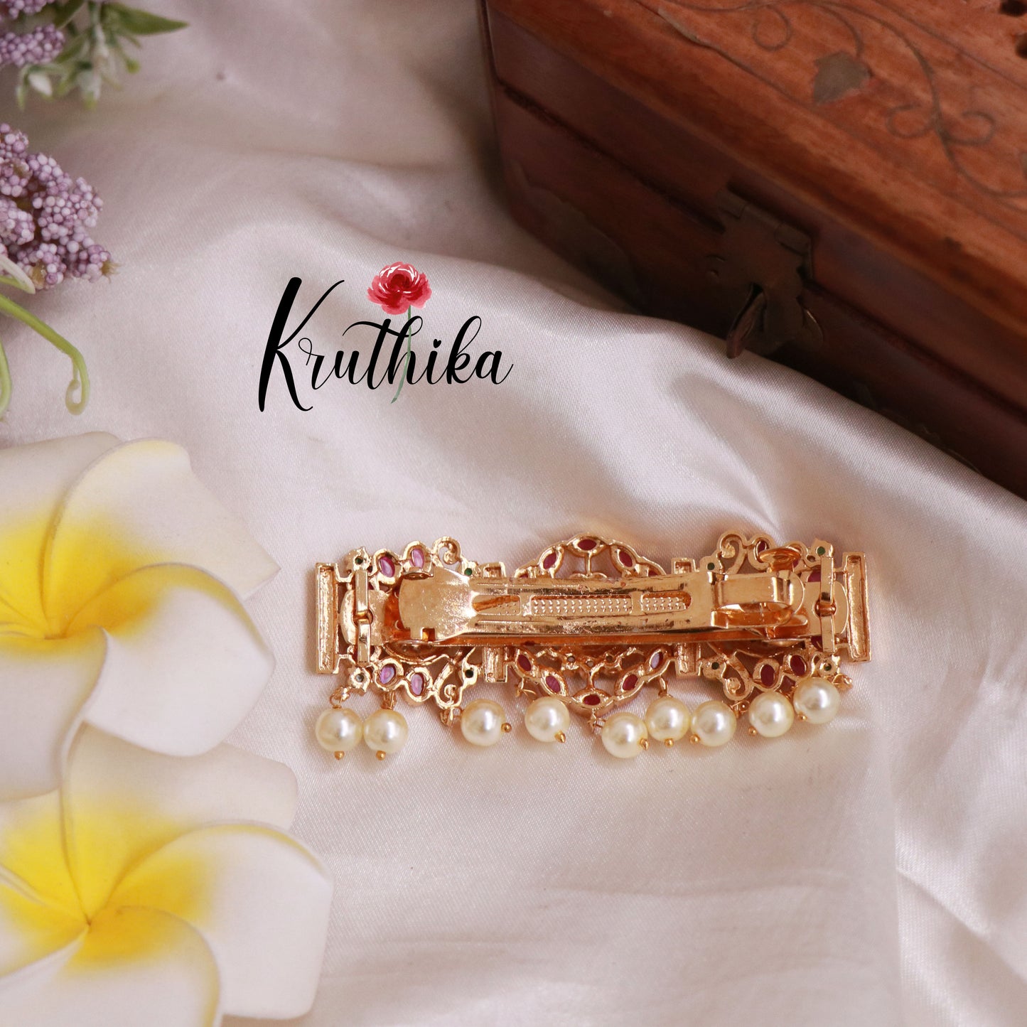 Premium Lakshmi Kemp Hair clip J94 (Two color options)