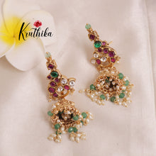 Royal Contemporary Kundan Jadau Pastel Beads Guttapoosalu Haaram LH1853
