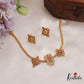 Classic Shanka-Chakra-Nama Motifs Kemp Necklace NC2710