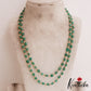 Trendy Green Bead Double Layered Mala LH2071