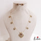Pretty Floral Motifs CZ Invisible Chain NC3250 (Available In 6 Colors)