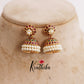 Beautiful Kemp Bellimoda Jhumka E694 (Available in 2 Colors)