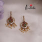 Beautiful Kemp Peacock Bugadi Earcuffs | upper earrings | Bugadi Earrings E667