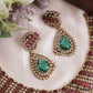 Stunning Teardrop Motifs CZ Victorian Necklace NC3226