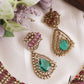 Stunning Teardrop Motifs CZ Victorian Necklace NC3226