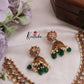 Stunning Floral Peacock Kemp Guttapoosalu Necklace NC2552