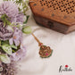 Traditional Antique Lakshmi Peacock Motifs Kemp Maang Tikka With Bead Drops MT368 (Available In 2 Colors)