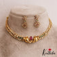 Trendy Elephant Motifs AD Choker NC2827 (Available In 2 Colors)
