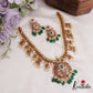 Premium Peacock Kemp Guttapoosalu Necklace NC2546