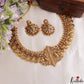 Gorgeous Antique Peacock Motifs Lakshmi Kasu Necklace NC3210