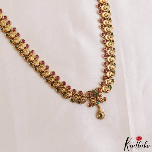 Classic Antique Mango Motifs Haaram LH2205