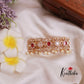 Trendy CZ Antique Hair Clip J99