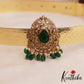 Spakling Teardrop Peacock Motifs AD Victorian Hip Belt With Bead Drops V370 (Available In 4 Colors)