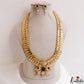 Premium Antique Lakshmi Kasu Jadau Haaram With Peacock Puligoru Pendant LH2188 (Available In 3 Colors)