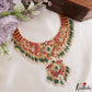 Maharani Grandeur Handcrafted Jadau Kundan Haaram  LH25002