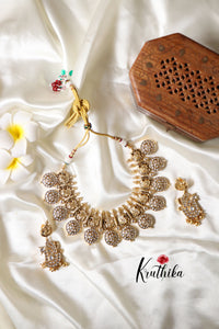 White Kundan Stones Necklace NC1234