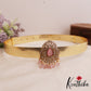 Spakling Teardrop Peacock Motifs AD Victorian Hip Belt With Bead Drops V370 (Available In 4 Colors)