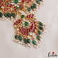 Maharani Grandeur Handcrafted Jadau Kundan Haaram  LH25002
